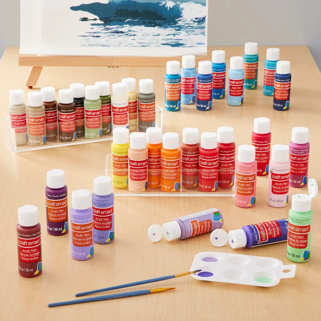 Deals ❤️ 6 Pack: 36 ct. (216 total) Acrylic Paint Value Set by Craft Smart® ⌛ - Image 2