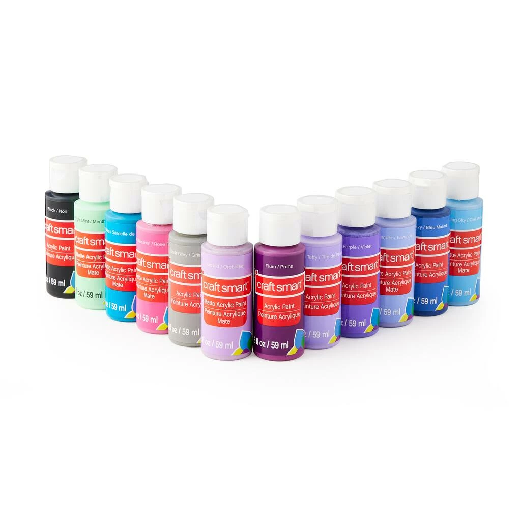 Deals ❤️ 6 Pack: 36 ct. (216 total) Acrylic Paint Value Set by Craft Smart® ⌛ - Image 7