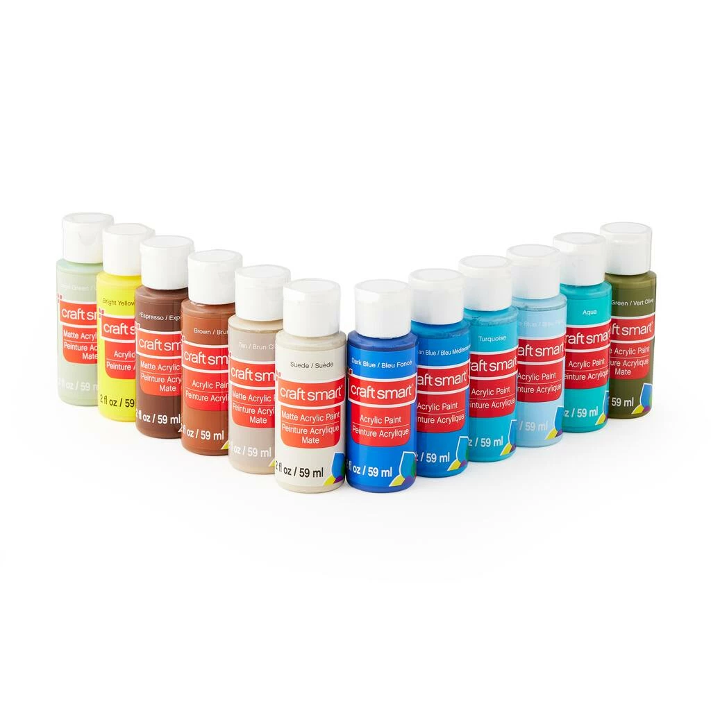 Deals ❤️ 6 Pack: 36 ct. (216 total) Acrylic Paint Value Set by Craft Smart® ⌛ - Image 8