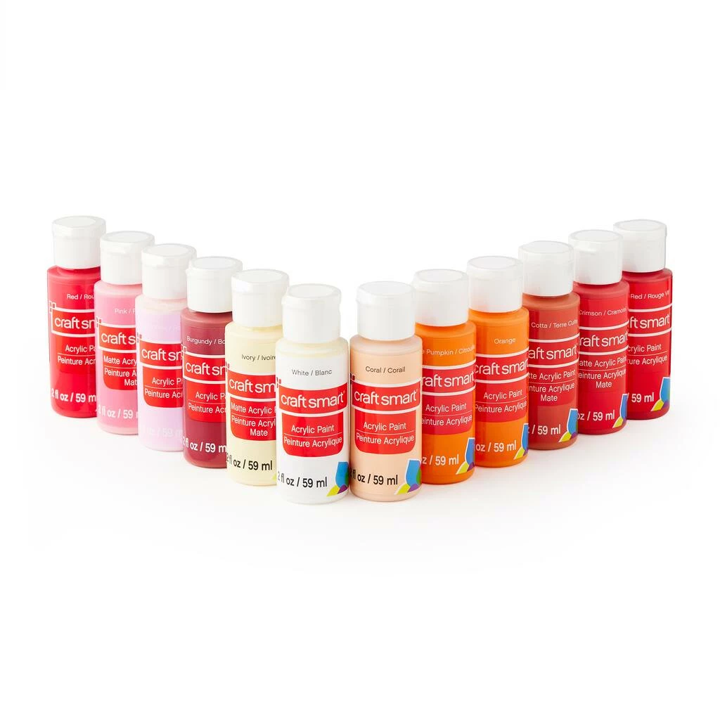 Deals ❤️ 6 Pack: 36 ct. (216 total) Acrylic Paint Value Set by Craft Smart® ⌛ - Image 9