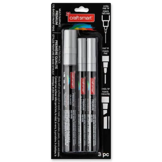 Best reviews of π― 6 Packs: 3 ct. (18 total) Premium Oil-Based Paint Pens by Craft Smart® π - Image 8