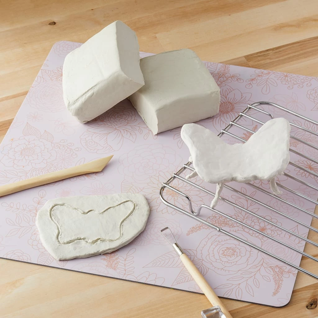 Cheap 👏 6 Pack: 2.2lb. White Air Dry Modeling Clay by Craft Smart® ❤️ - Image 2