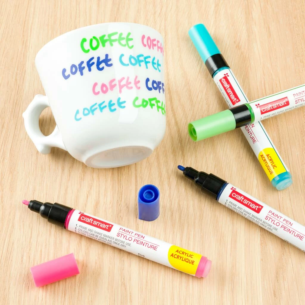 Hot Sale 🤩 6 Packs: 4 ct. (24 total) 1.2mm Secondary Permanent Paint Pen Set by Craft Smart® 🔔 - Image 4