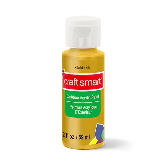 Budget 😍 12 Pack: Metallic Outdoor Acrylic Paint by Craft Smart®, 2oz. 👏 - Image 2